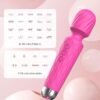 Vibromasseur Baguette Puissant pour Femme – 8 Vitesses & 20 Modes, Étanche, Stimulateur Clitoridien & Masseur Intime