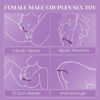 Vibromasseur G-Spot SVAKOM COCO – Forme Doigt, 25 Modes de Vibration, Étanche, Stimulation Clitoridienne & Tétons